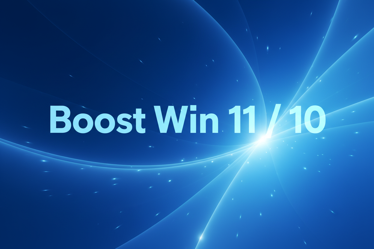 mettre Boost Win 11 / 10